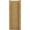 Ekena Millwork 8-in W x 20-in D x 20-in H Funston Slat Rough Cedar Woodgrain TimberThane Outlooker, Primed Tan OUTUR080X20X20FST24RCPR - alternate 6